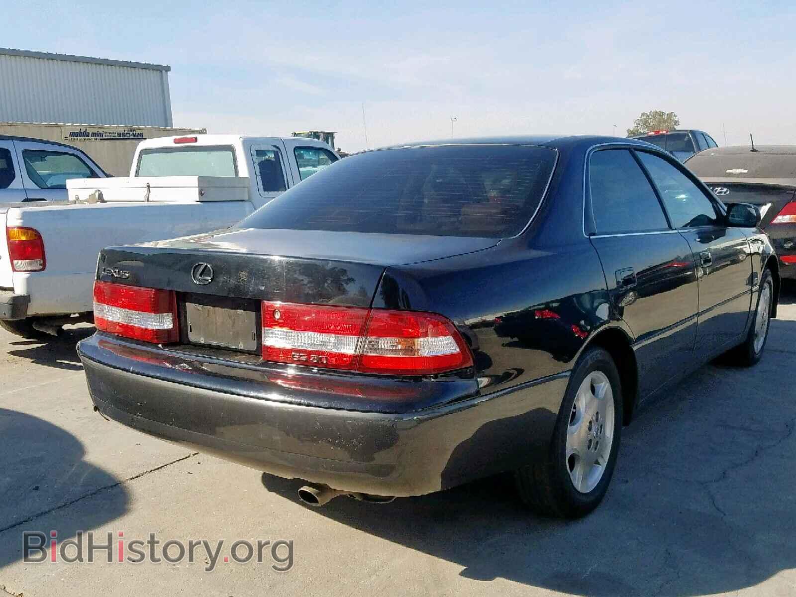 2000 LEXUS ES300 - VIN: JT8BF28G0Y5100522 - Фото 4
