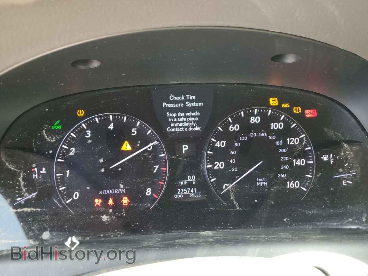 2008 LEXUS LS460 - VIN: JTHGL46F585031637 - Фото 9