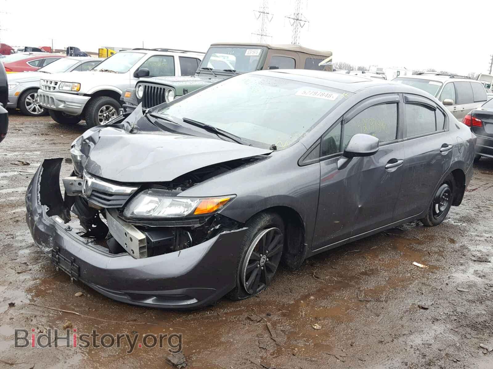 2012 HONDA CIVIC - VIN: 19XFB2F80CE085902 - Фото 2