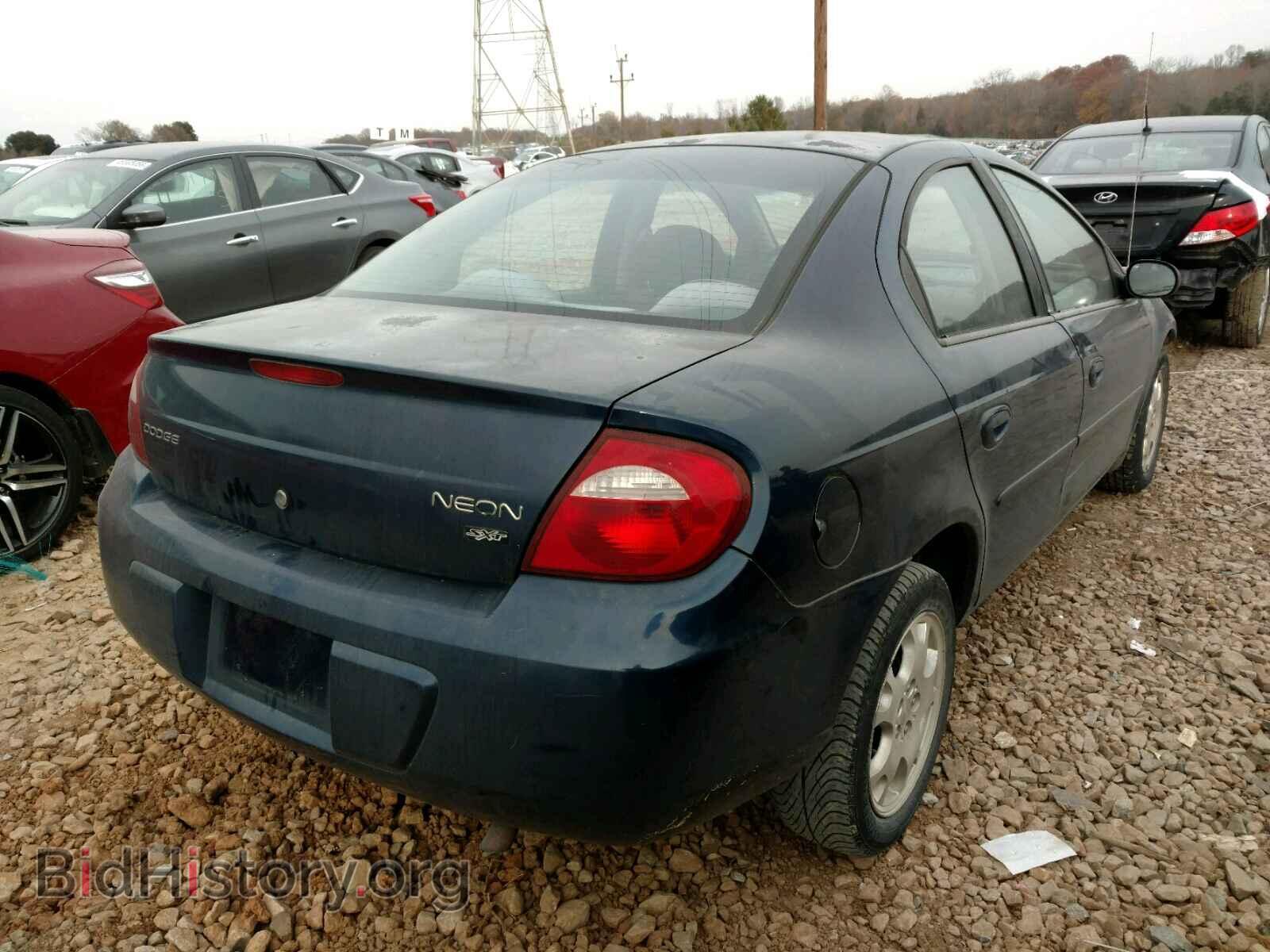 2005 DODGE NEON - VIN: 1B3ES56C25D202242 - Фото 4