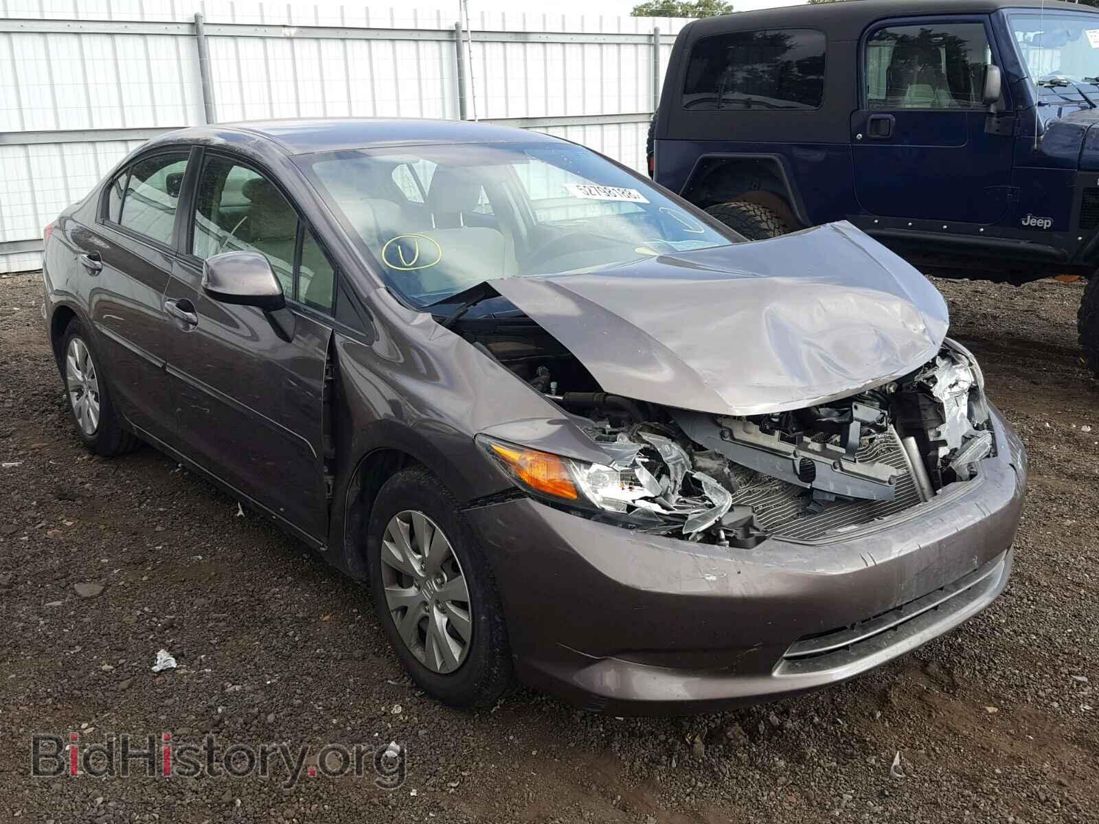 Фотография 2HGFB2F5XCH540055 - HONDA CIVIC LX 2012