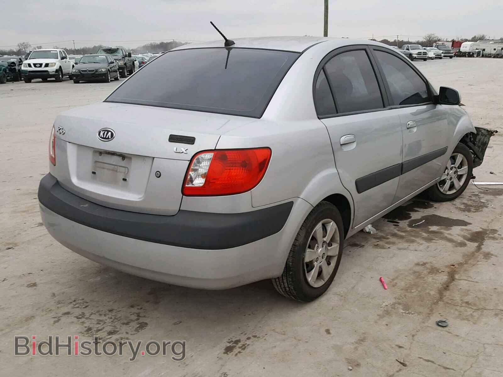 2007 KIA RIO BASE - VIN: KNADE123376284700 - Фото 4