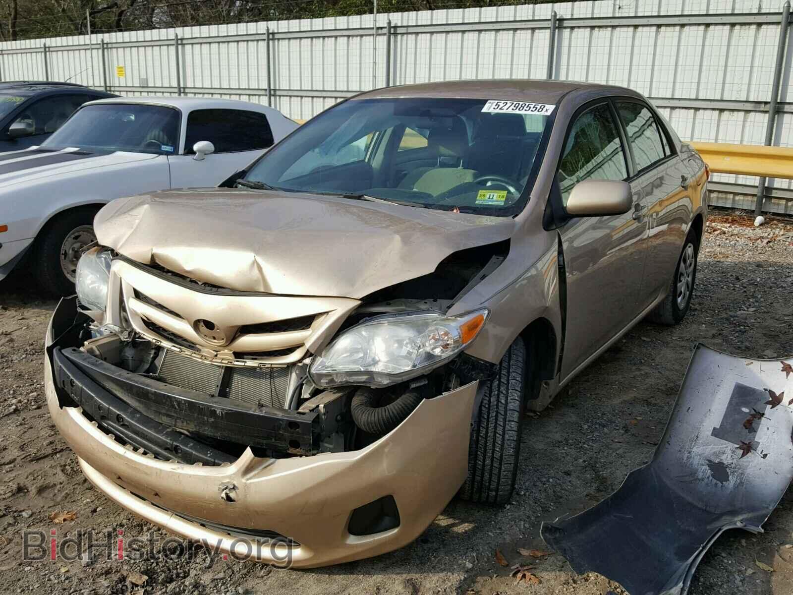 2011 TOYOTA COROLLA BA - VIN: 2T1BU4EEXBC676697 - Фото 2