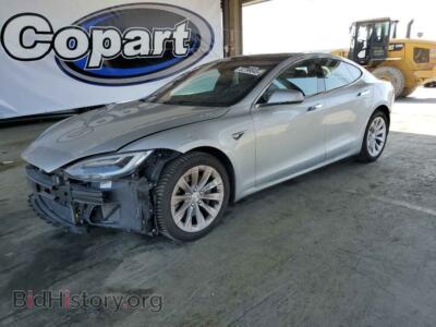 2016 Tesla MODEL S, серебристый — VIN 5YJSA1E24GF178298, Copart