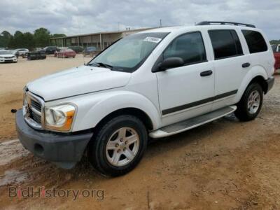 2006 Dodge DURANGO SXT, белый — VIN 1D4HD38N36F100644, Copart