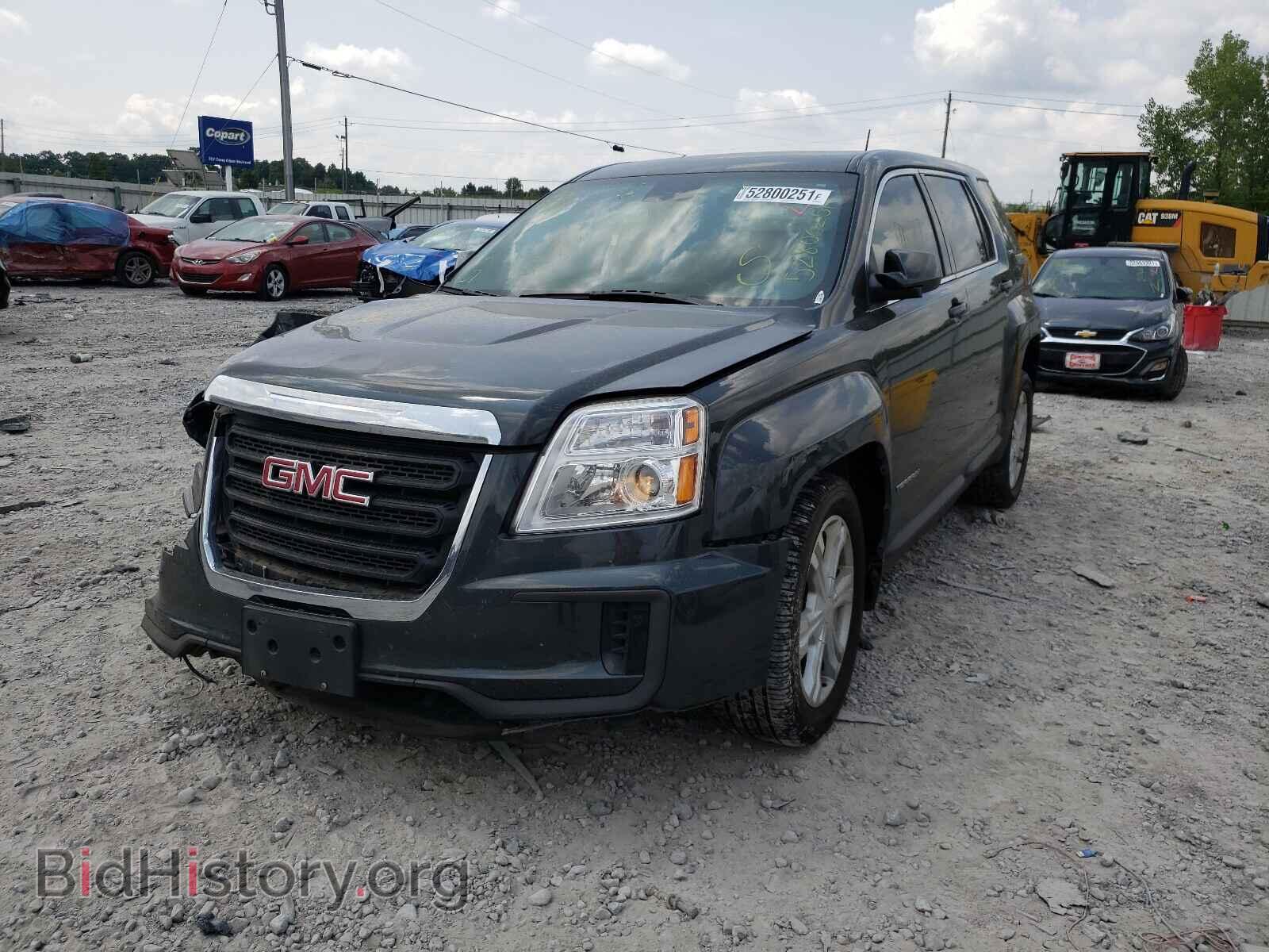 2017 GMC TERRAIN - VIN: 2GKALMEK5H6278672 - Фото 2