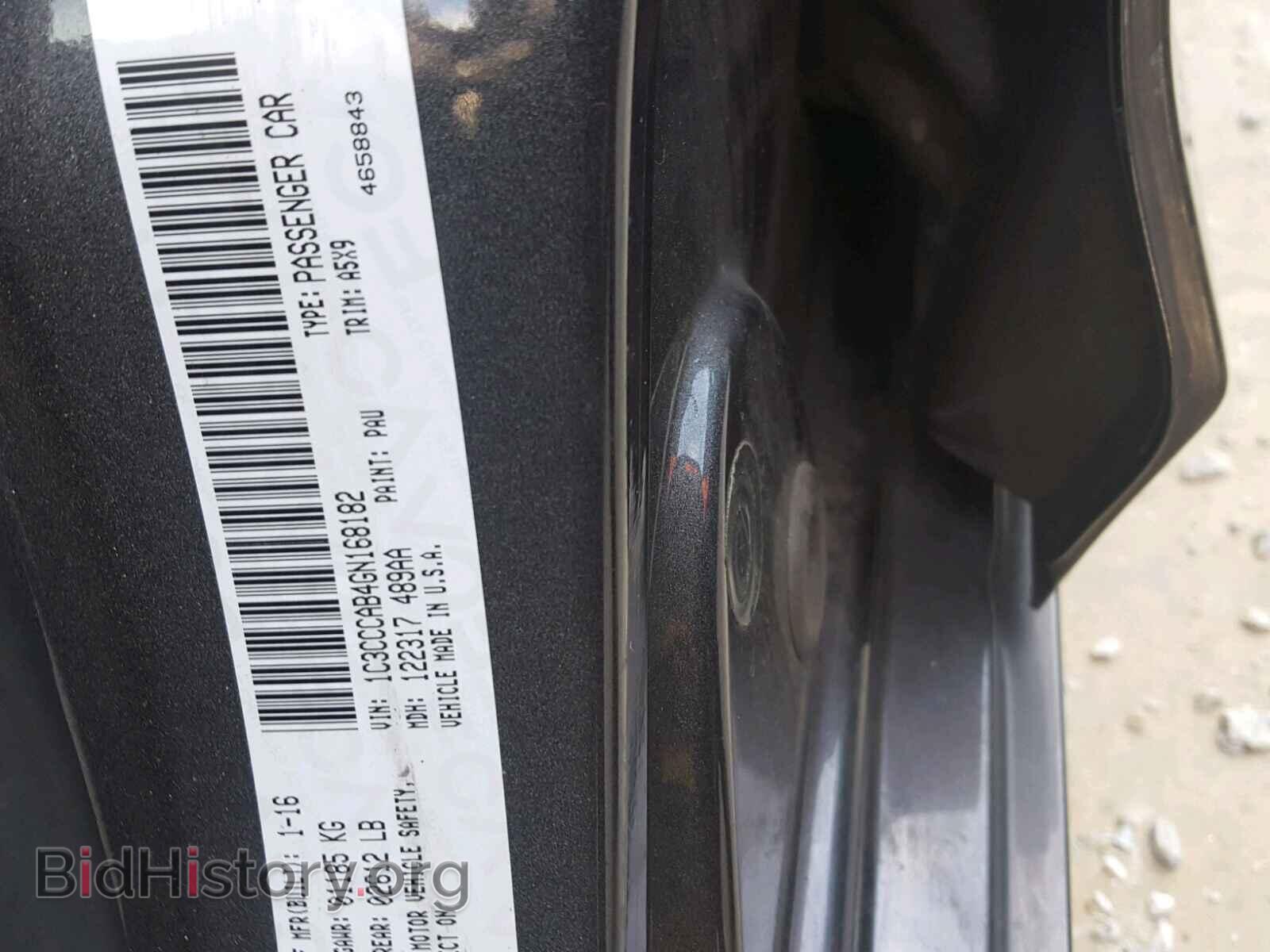 2016 CHRYSLER 200 - VIN: 1C3CCCAB4GN168182 - Фото 10