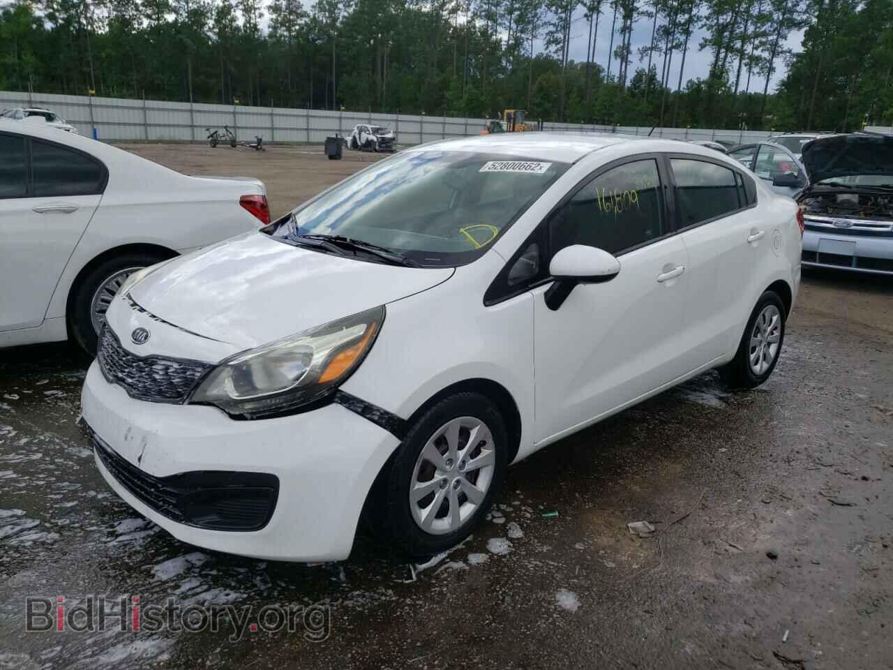 2012 KIA RIO - VIN: KNADM4A33C6076493 - Фото 2