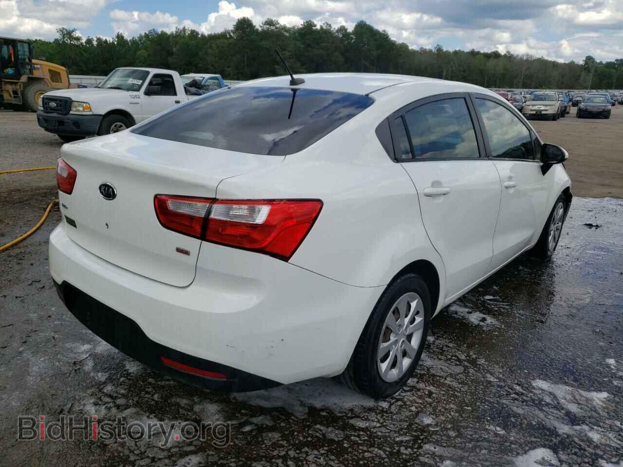 2012 KIA RIO - VIN: KNADM4A33C6076493 - Фото 4