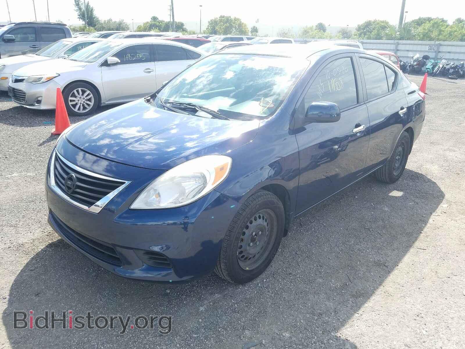 2012 NISSAN VERSA - VIN: 3N1CN7AP4CL864658 - Фото 2