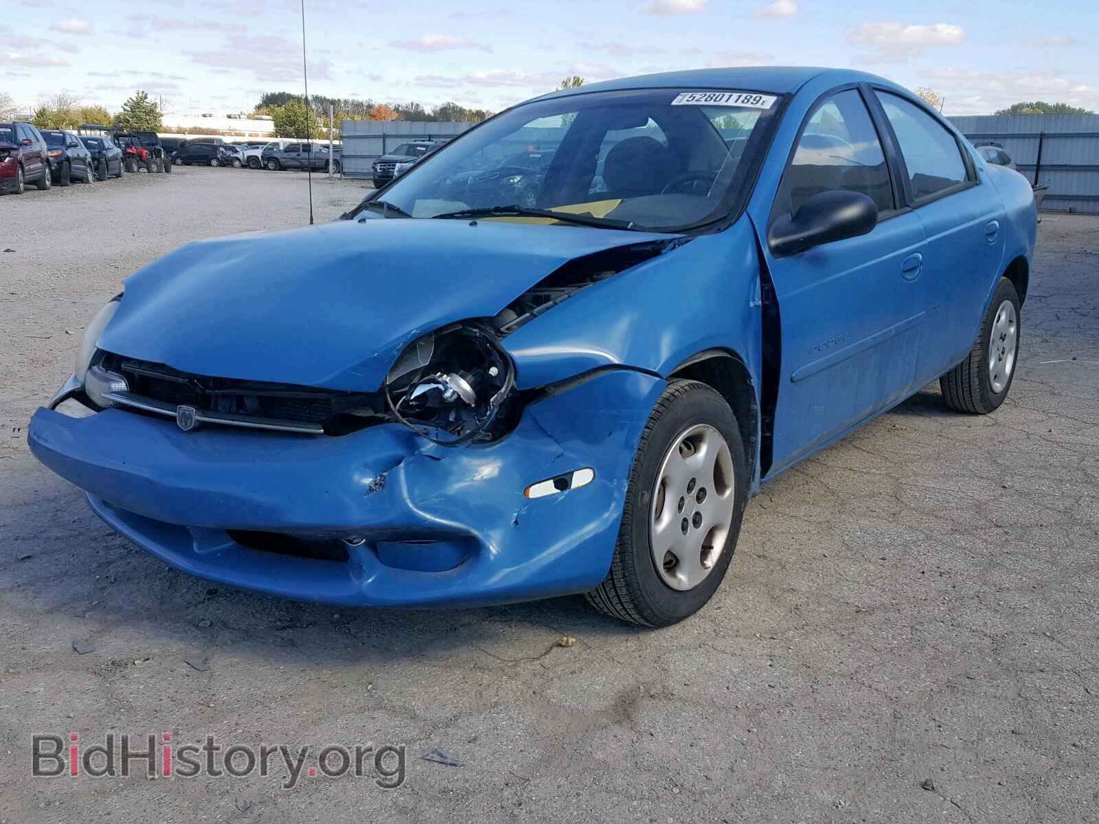 2001 DODGE NEON - VIN: 1B3ES46C11D193618 - Фото 2