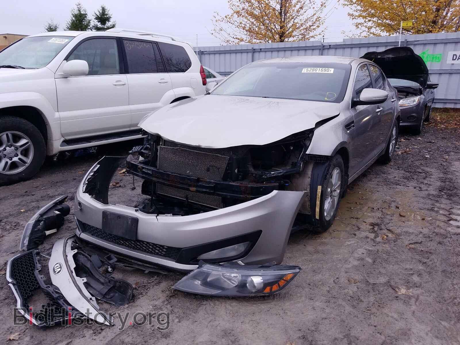 2013 KIA OPTIMA - VIN: KNAGM4A78D5385464 - Фото 2