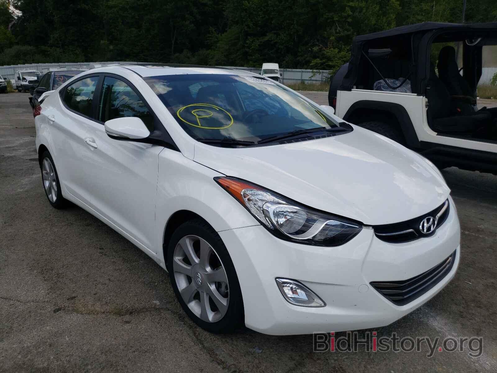 Photo 5NPDH4AE3DH450553 - HYUNDAI ELANTRA 2013