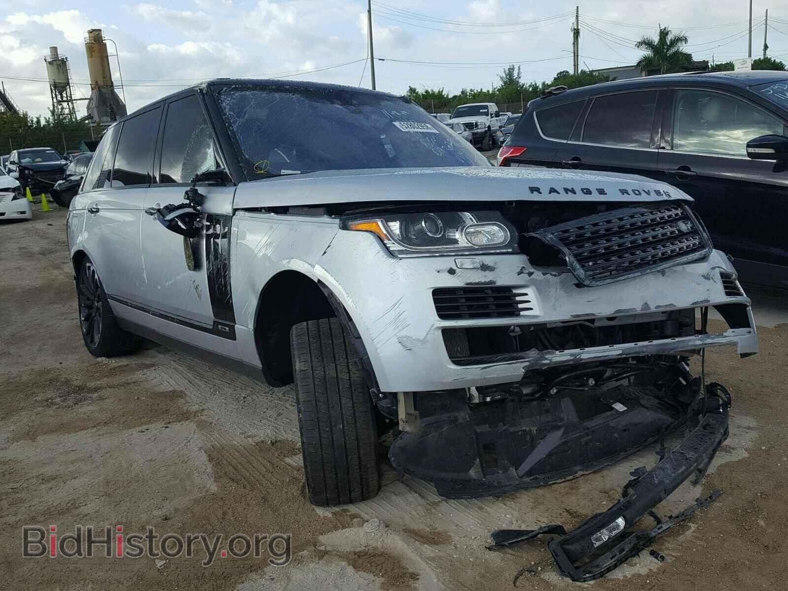 Фотография SALGS5FE9HA355465 - LAND ROVER RANGE ROVE 2017