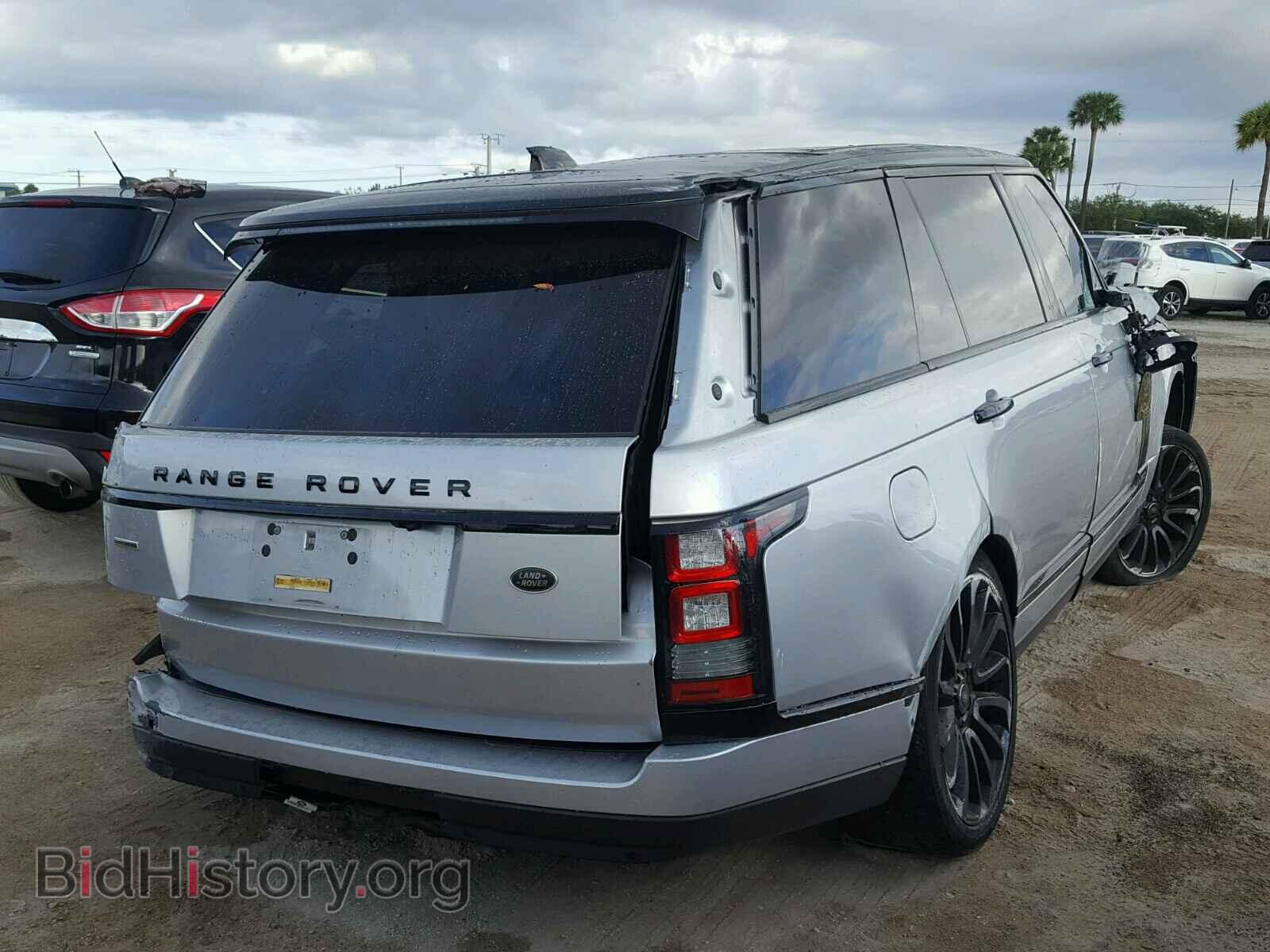 2017 LAND ROVER RANGE ROVE - VIN: SALGS5FE9HA355465 - Фото 4