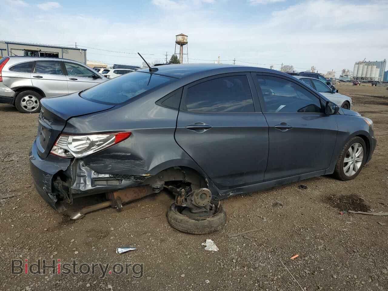 2012 HYUNDAI ACCENT - VIN: KMHCU4AE4CU185892 - Фото 3