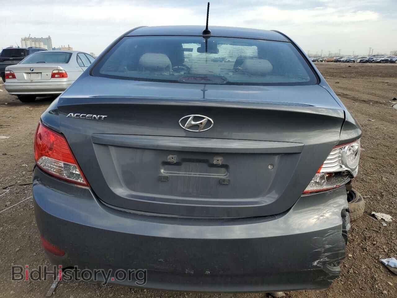 2012 HYUNDAI ACCENT - VIN: KMHCU4AE4CU185892 - Фото 6