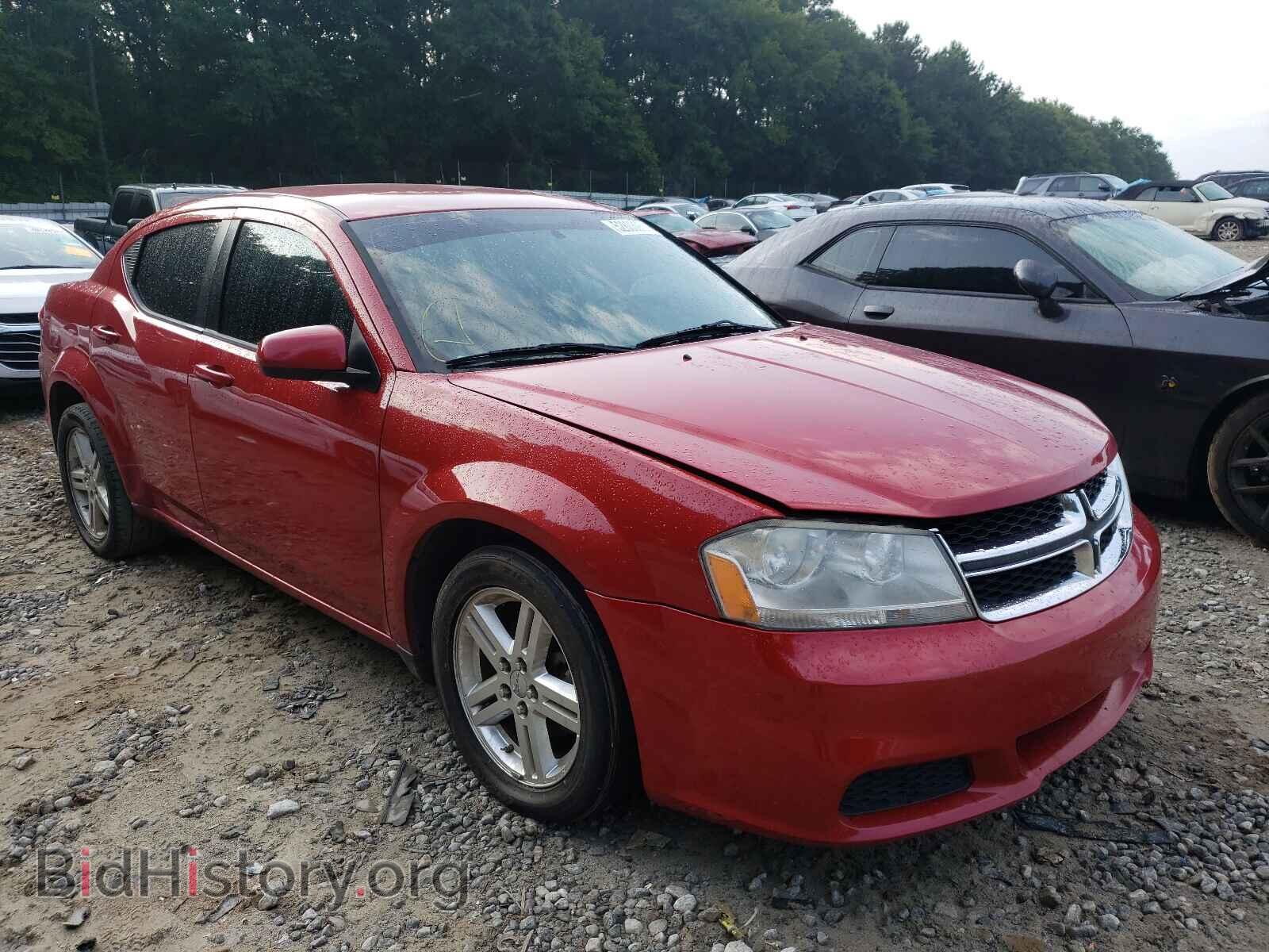 Photo 1C3CDZCB6CN219835 - DODGE AVENGER 2012