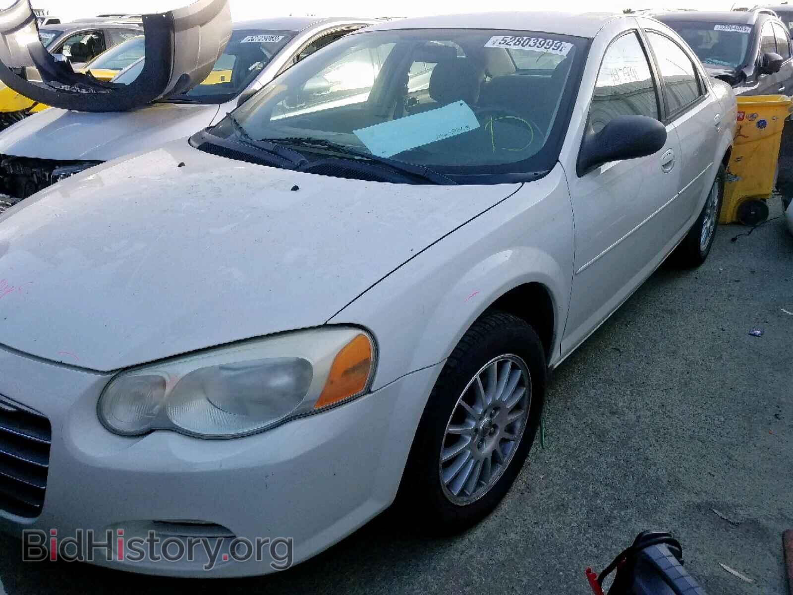 2005 CHRYSLER SEBRING - VIN: 1C3EL46J55N602735 - Фото 2