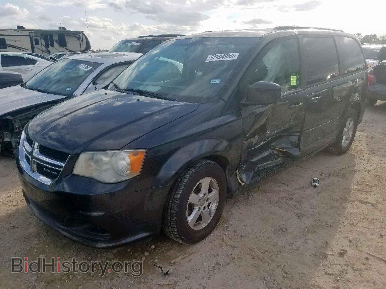 2012 DODGE CARAVAN - VIN: 2C4RDGCG7CR166118 - Фото 2