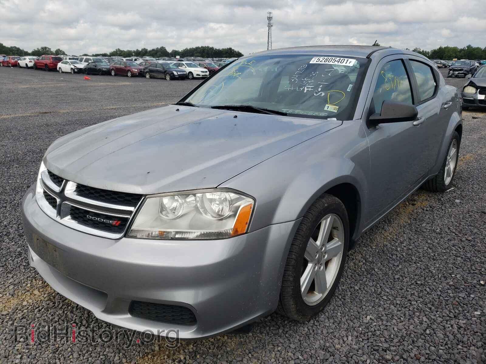 2013 DODGE AVENGER - VIN: 1C3CDZAB2DN661810 - Фото 2
