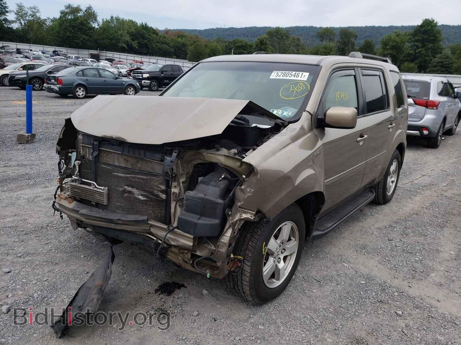 2009 HONDA PILOT - VIN: 5FNYF48519B027778 - Фото 2