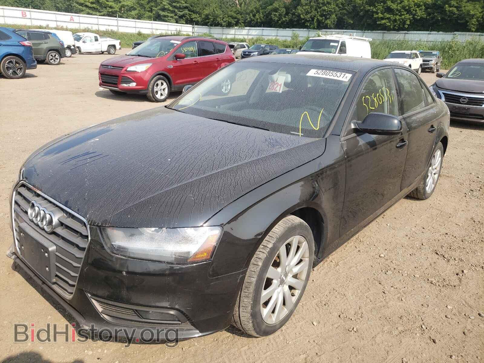 2013 AUDI A4 - VIN: WAUBFAFLXDN028280 - Photo 2