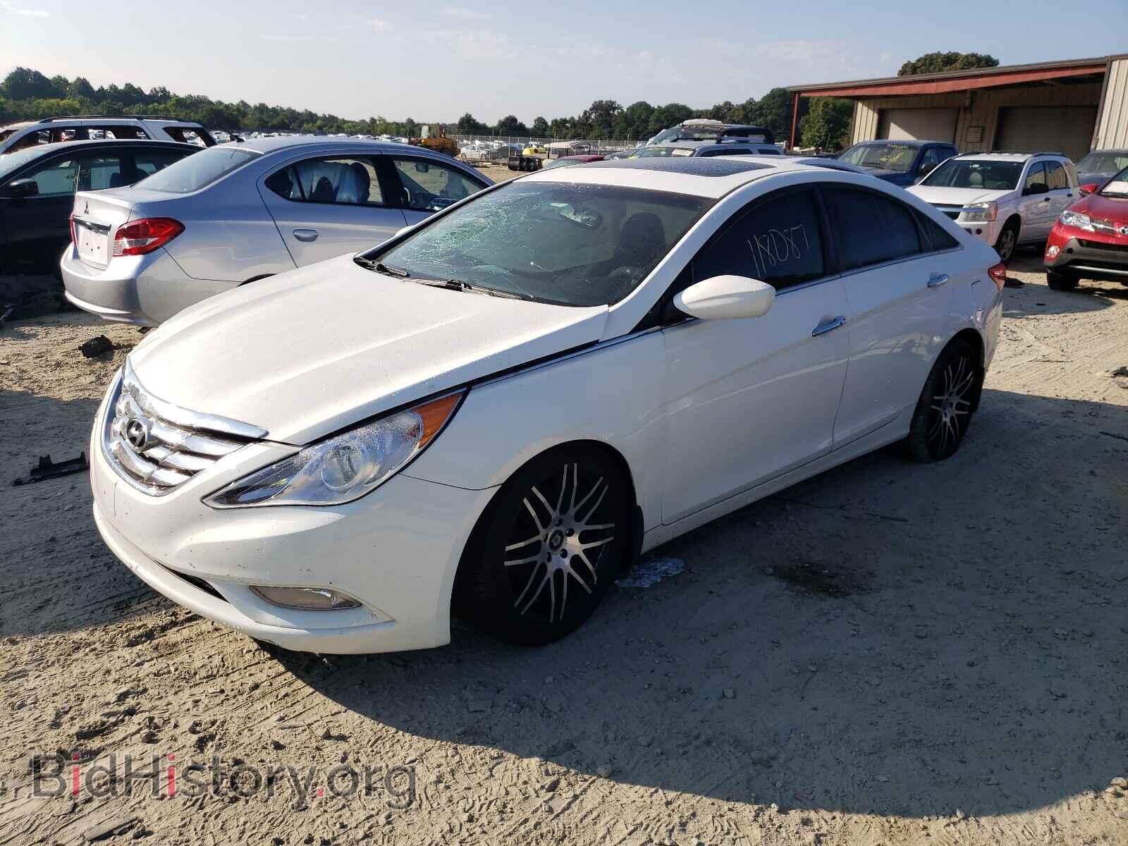 2013 HYUNDAI SONATA - VIN: 5NPEC4AC4DH644803 - Фото 2