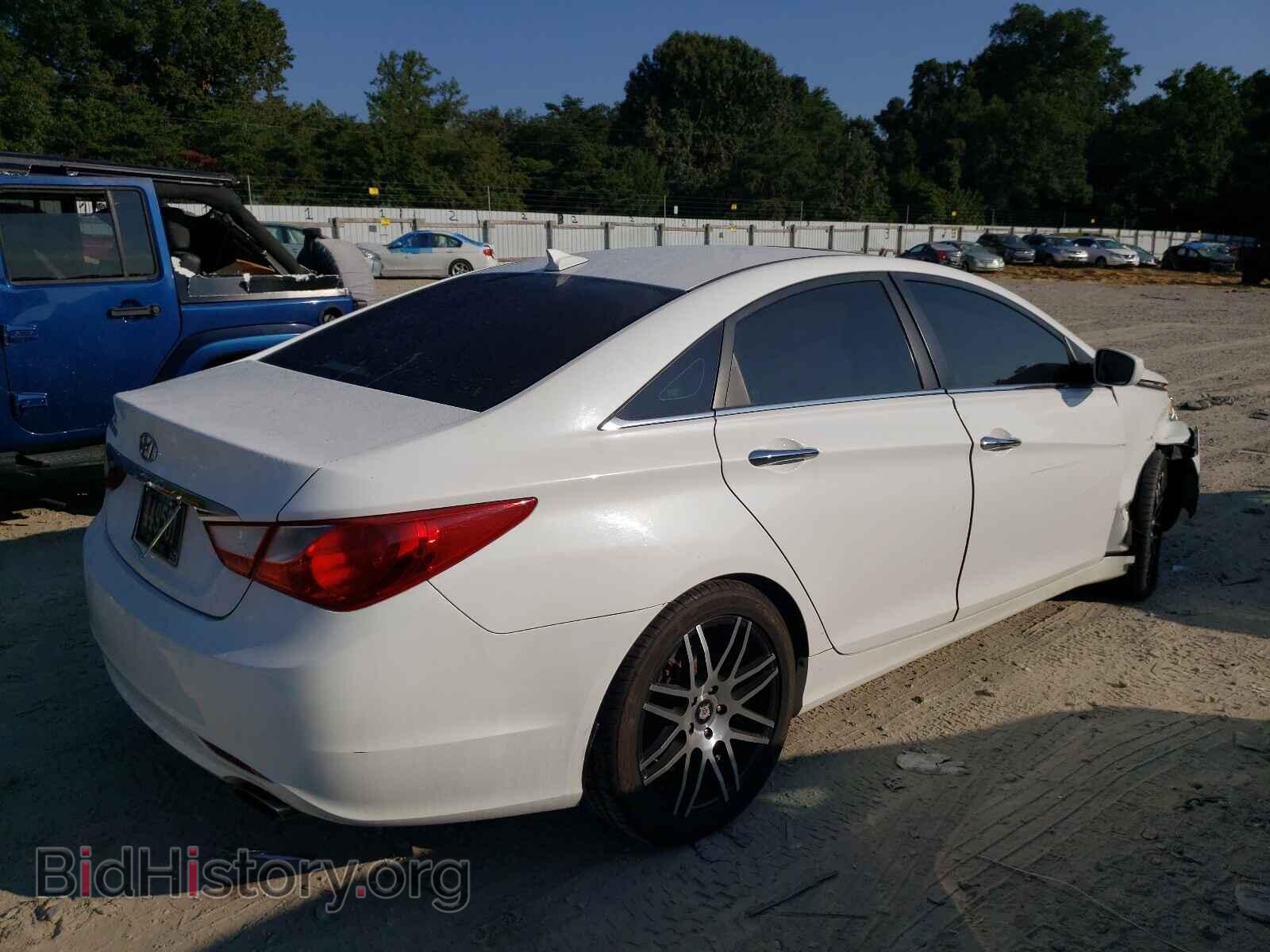 2013 HYUNDAI SONATA - VIN: 5NPEC4AC4DH644803 - Фото 4