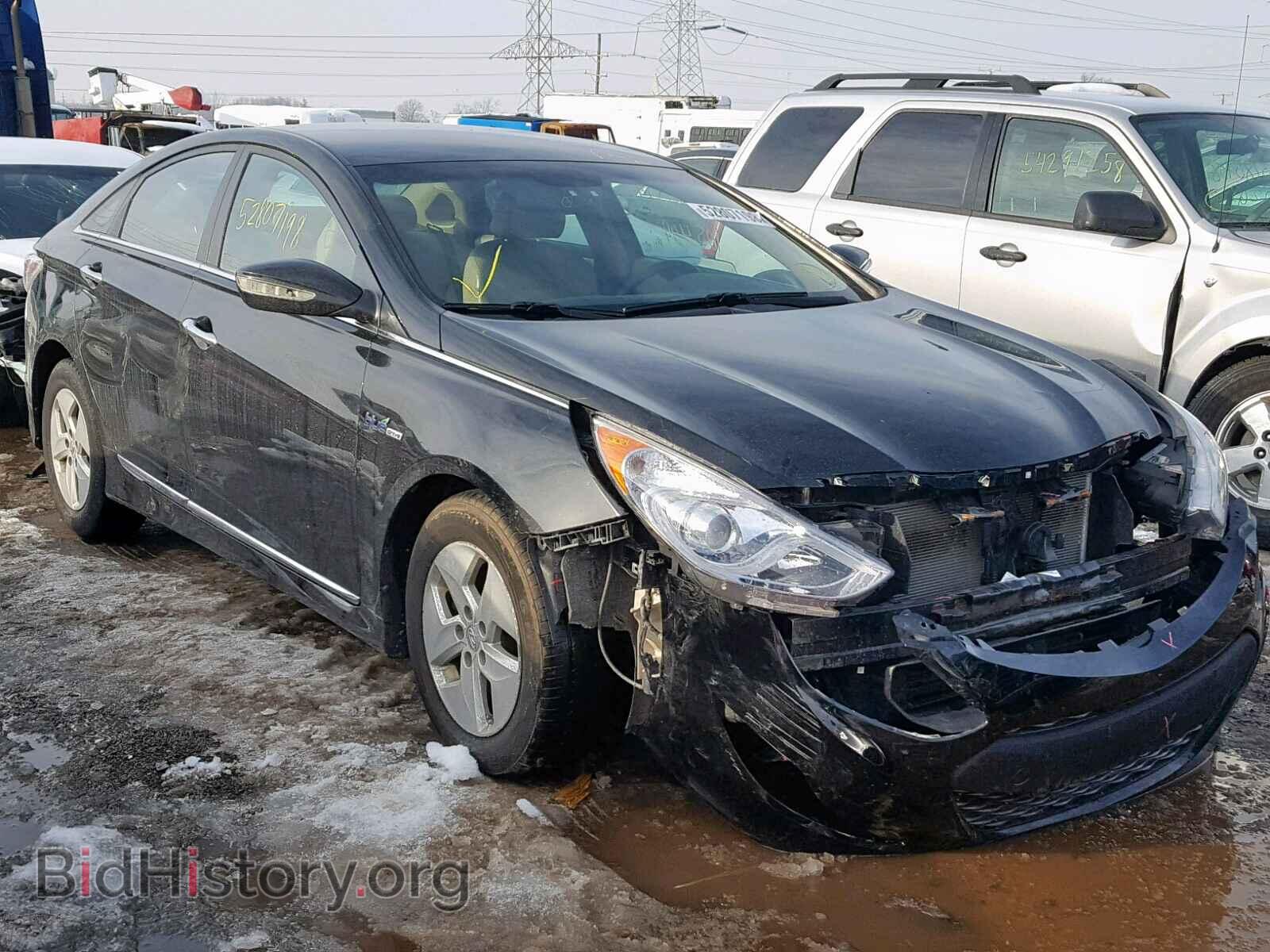 Photo KMHEC4A48CA046594 - HYUNDAI SONATA 2012
