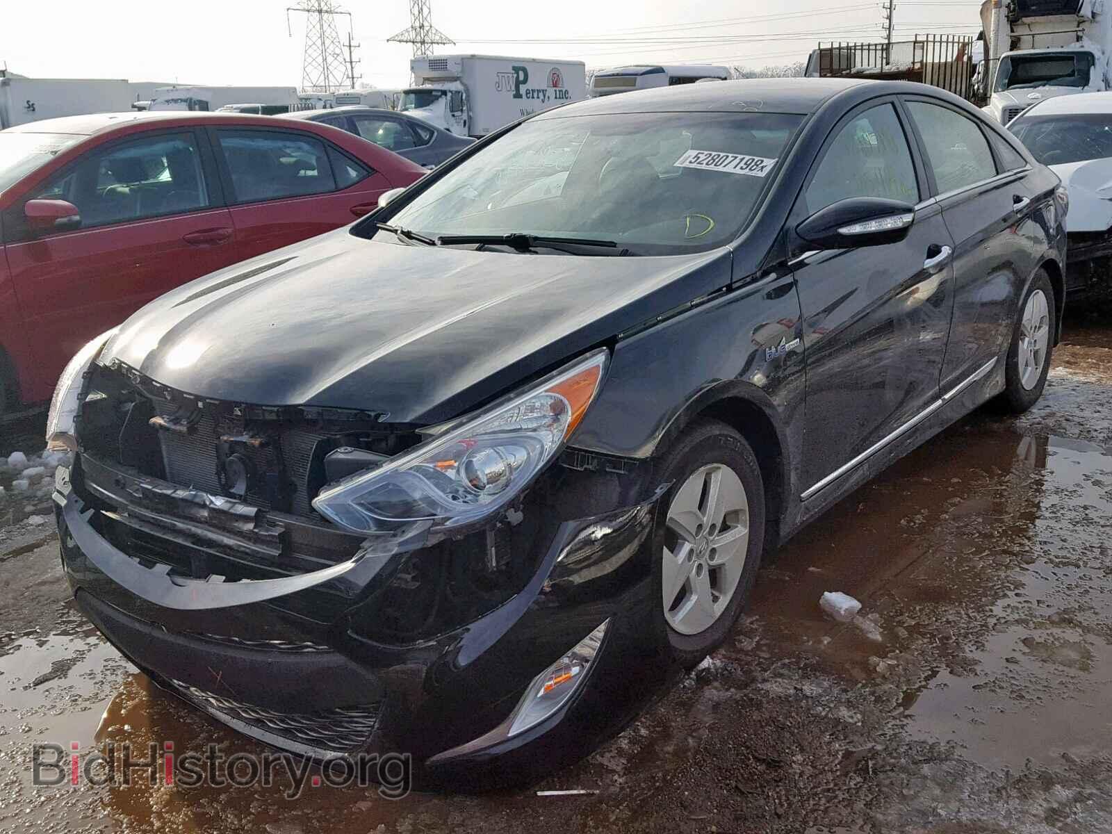 2012 HYUNDAI SONATA - VIN: KMHEC4A48CA046594 - Фото 2