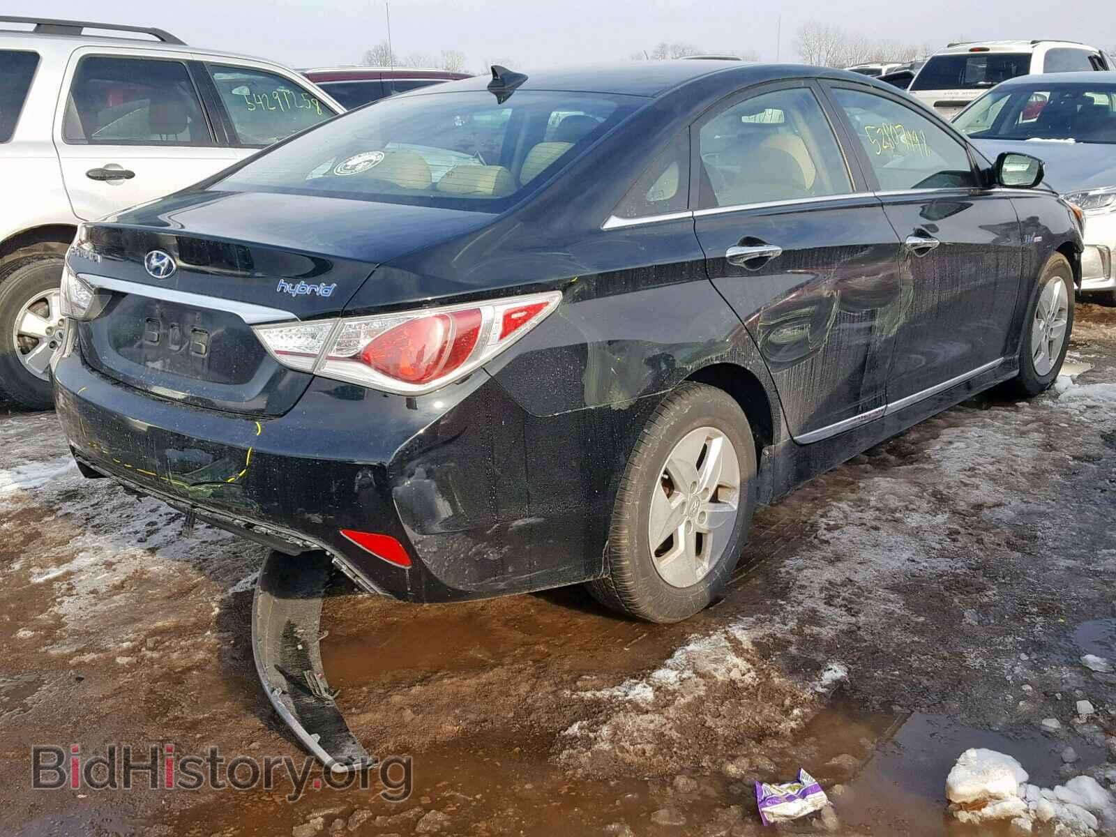 2012 HYUNDAI SONATA - VIN: KMHEC4A48CA046594 - Фото 4