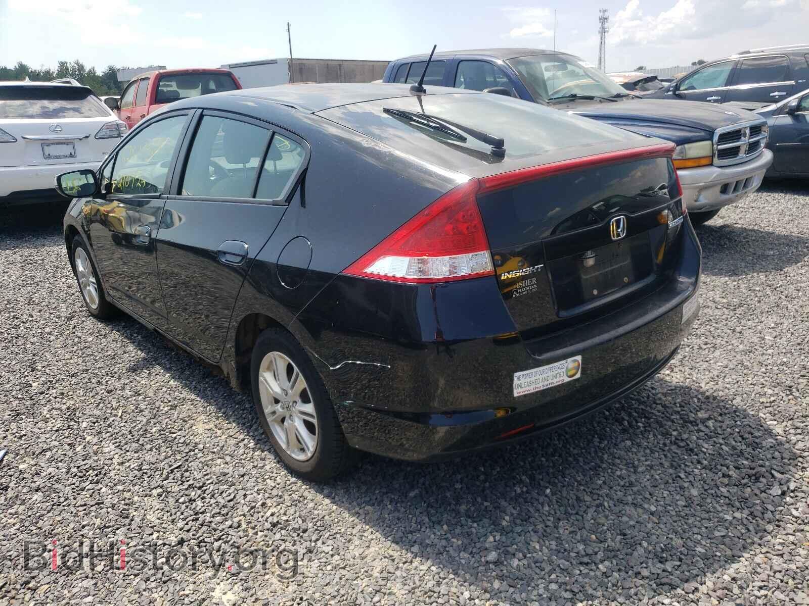 2010 HONDA INSIGHT - VIN: JHMZE2H7XAS002803 - Фото 3