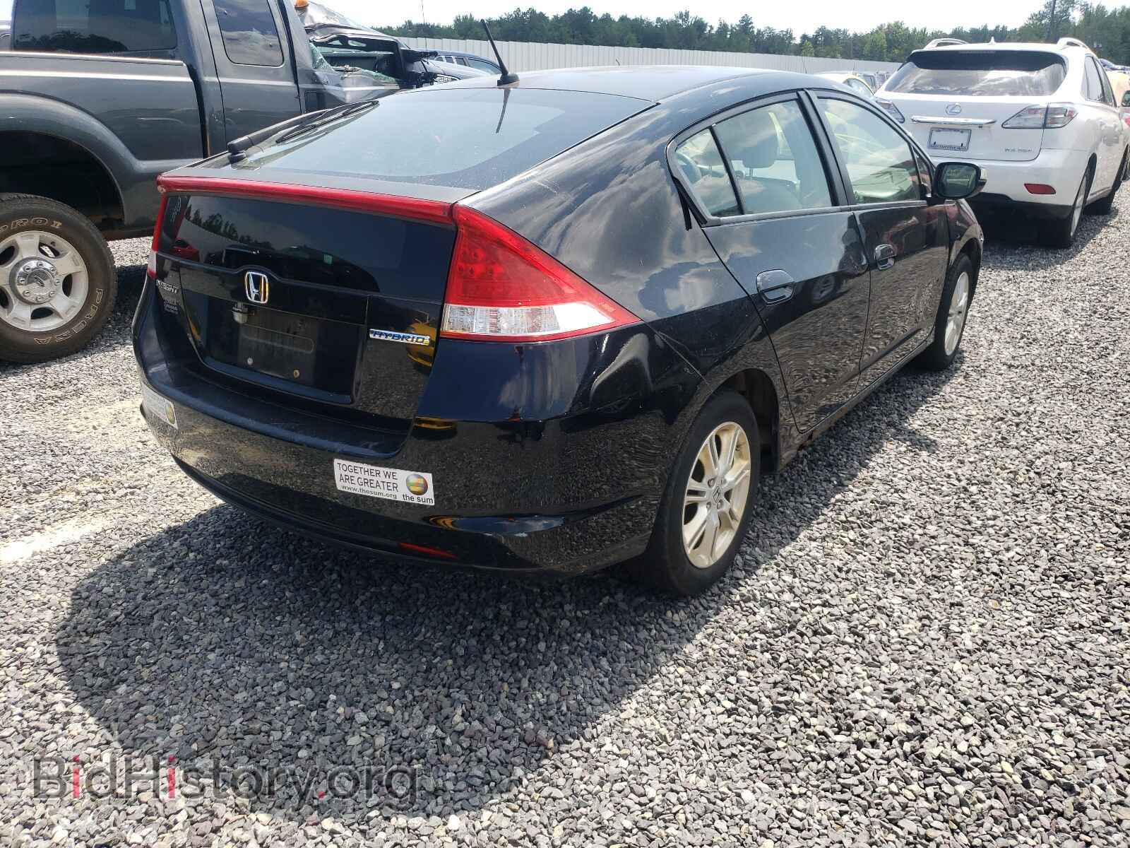 2010 HONDA INSIGHT - VIN: JHMZE2H7XAS002803 - Фото 4