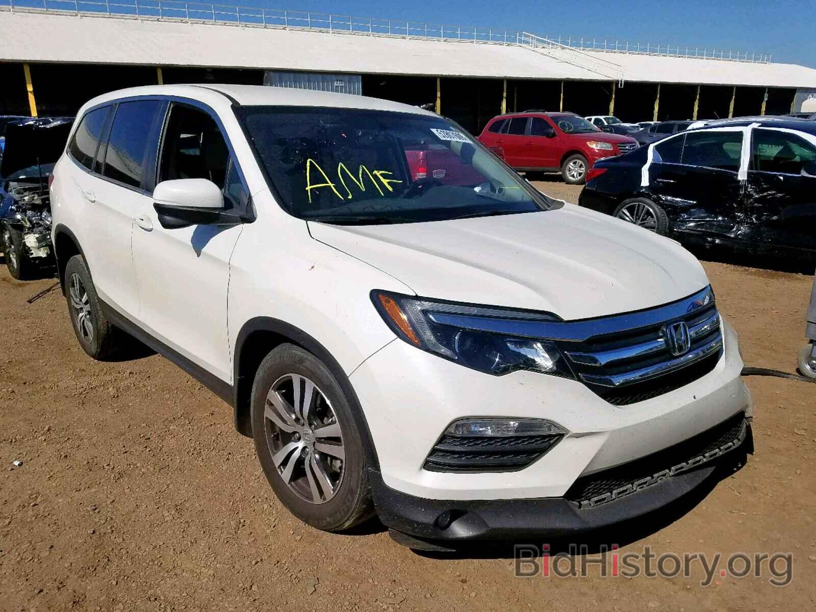 Photo 5FNYF5H30GB051930 - HONDA PILOT EX 2016