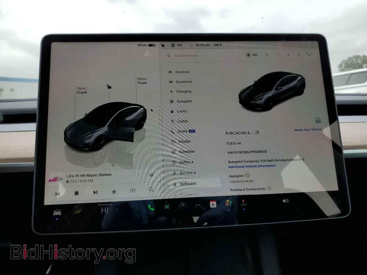 2023 TESLA MODEL 3 - VIN: 5YJ3E1EA2PF589053 - Photo 9