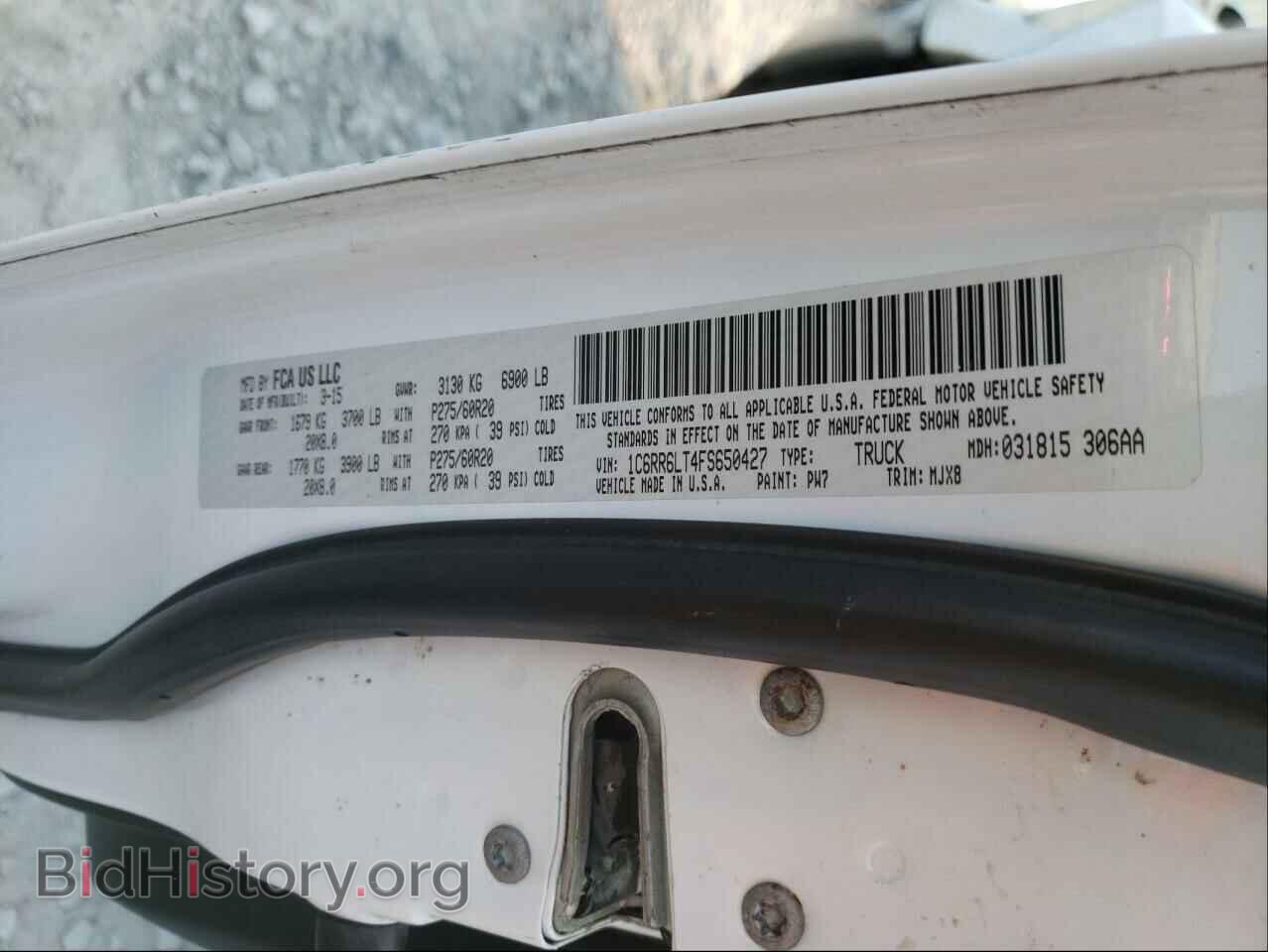 2015 RAM 1500 - VIN: 1C6RR6LT4FS650427 - Photo 10
