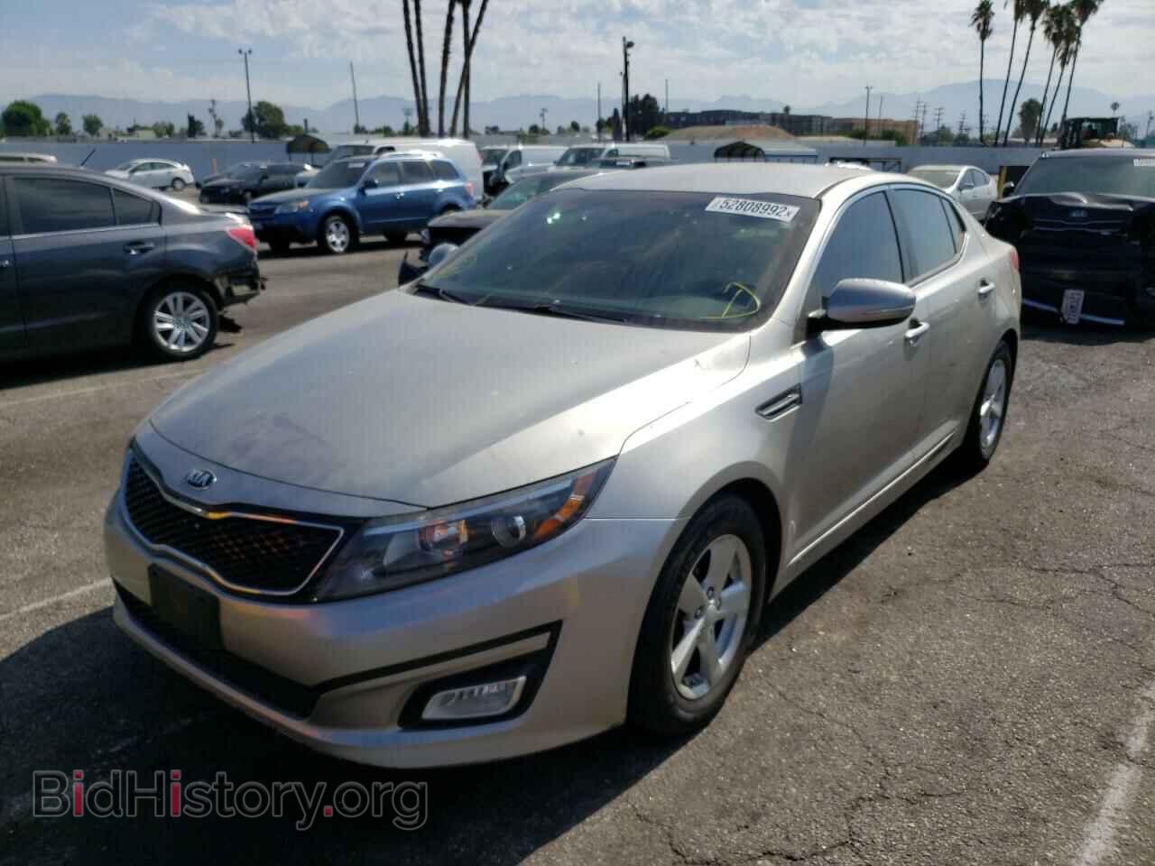 2015 KIA OPTIMA - VIN: KNAGM4A73F5563669 - Фото 2