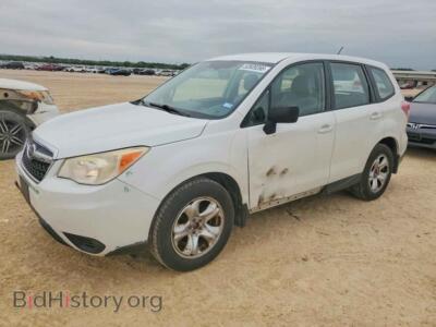 2014 Subaru FORESTER, белый — VIN JF2SJAAC4EH408094, Copart