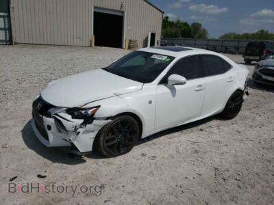 2015 Lexus IS 250, white — VIN JTHCF1D27F5023198, Copart