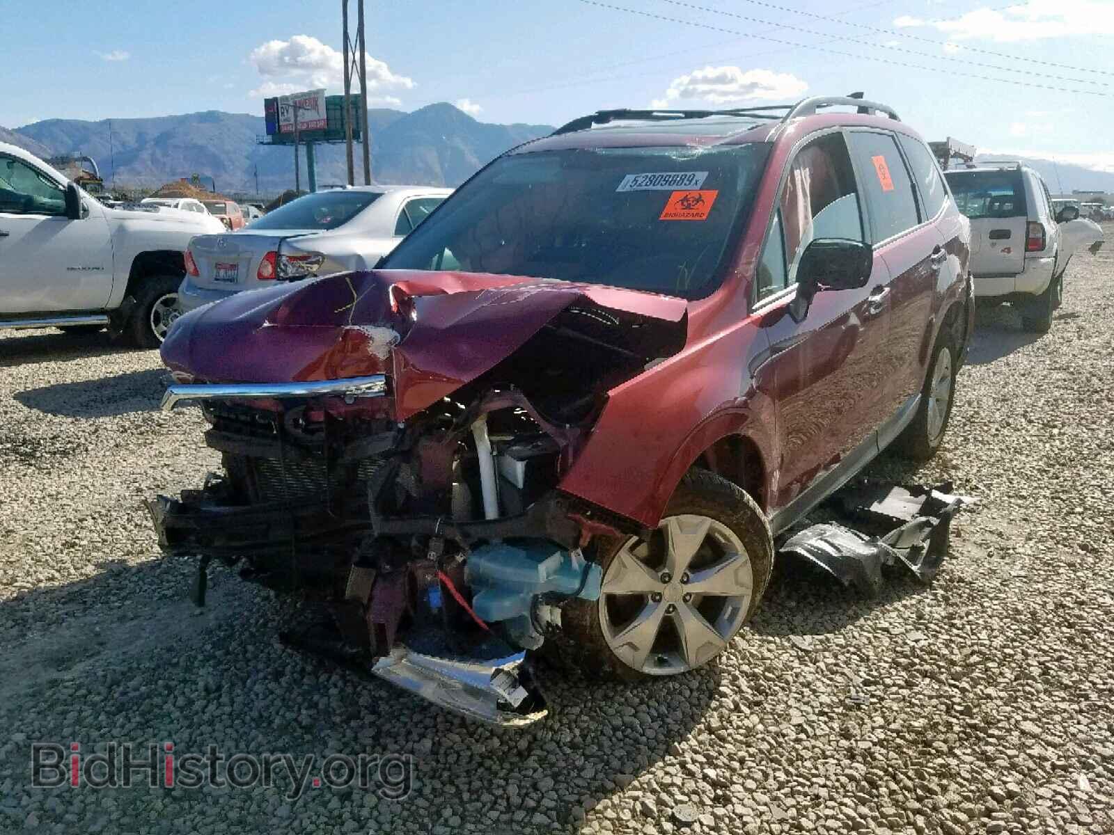 2016 SUBARU FORESTER - VIN: JF2SJADC4GH553537 - Фото 2