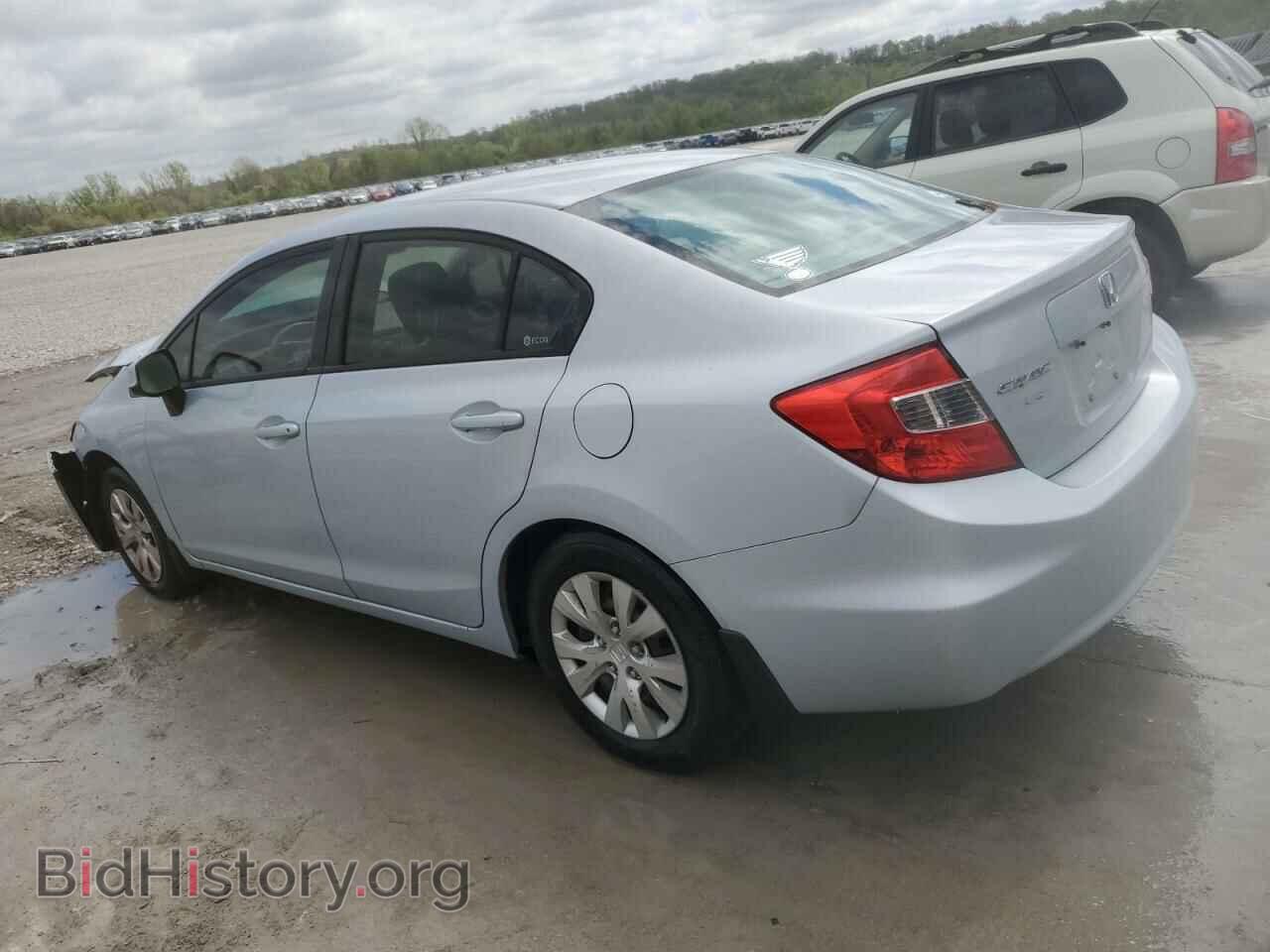 2012 HONDA CIVIC - VIN: 2HGFB2E55CH514657 - Фото 2