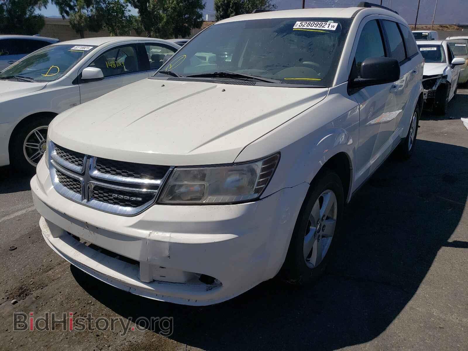 2012 DODGE JOURNEY - VIN: 3C4PDCAB4CT239353 - Фото 2