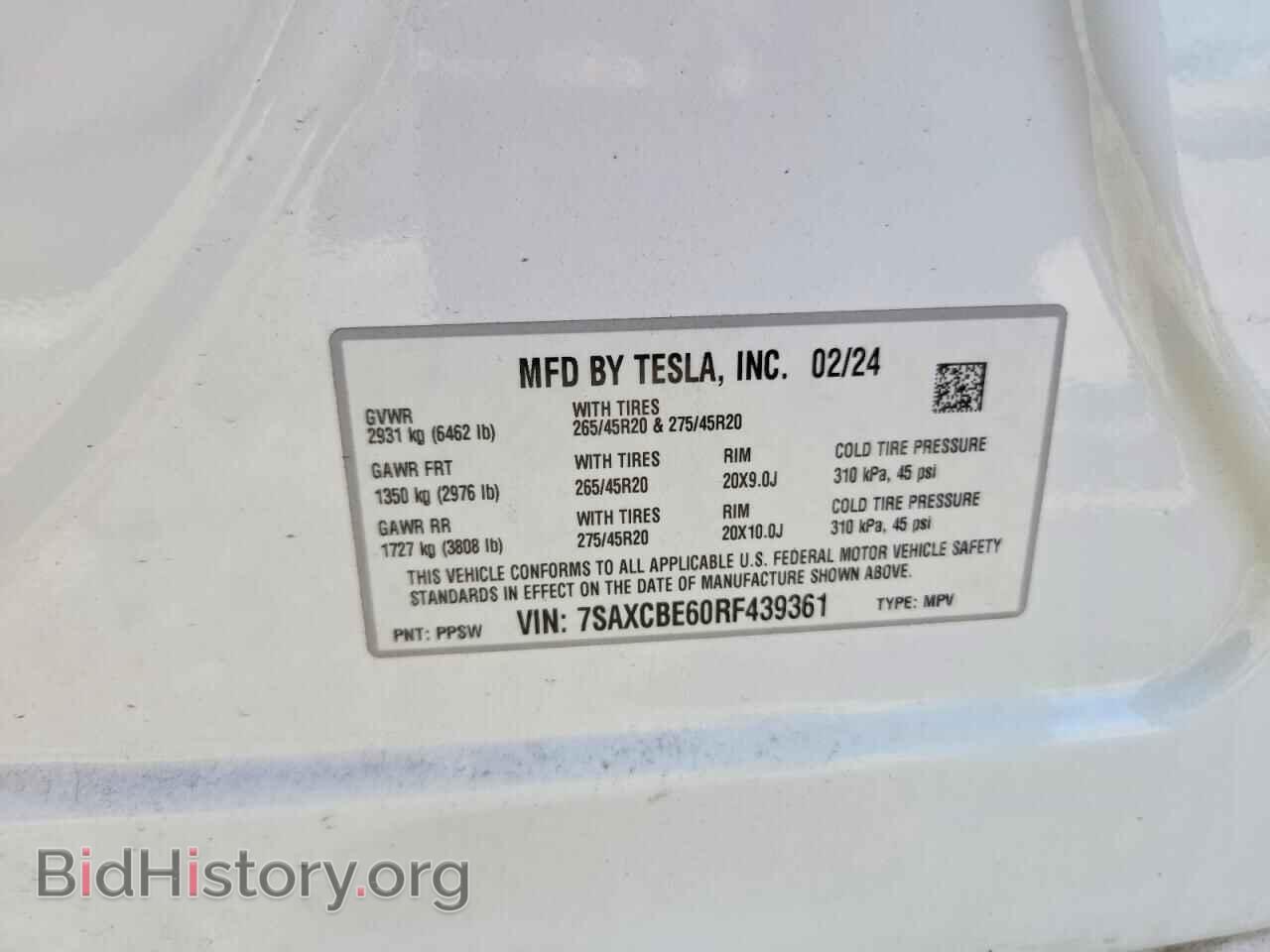 2024 TESLA MODEL X - VIN: 7SAXCBE60RF439361 - Photo 13