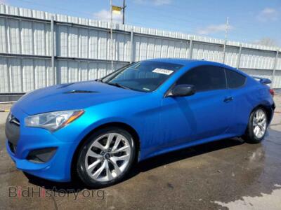 2013 Hyundai GENESIS 2.0T, синий — VIN KMHHT6KD4DU110590, Copart