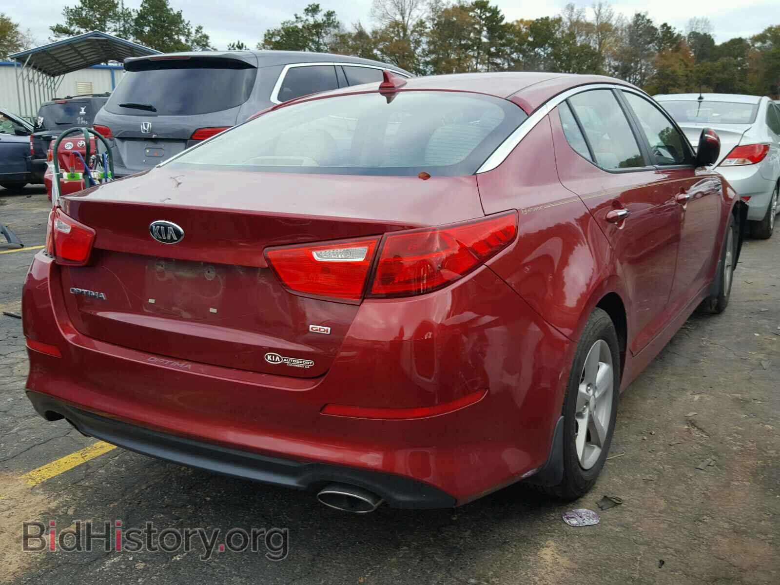 2014 KIA OPTIMA - VIN: 5XXGM4A75EG299741 - Фото 4