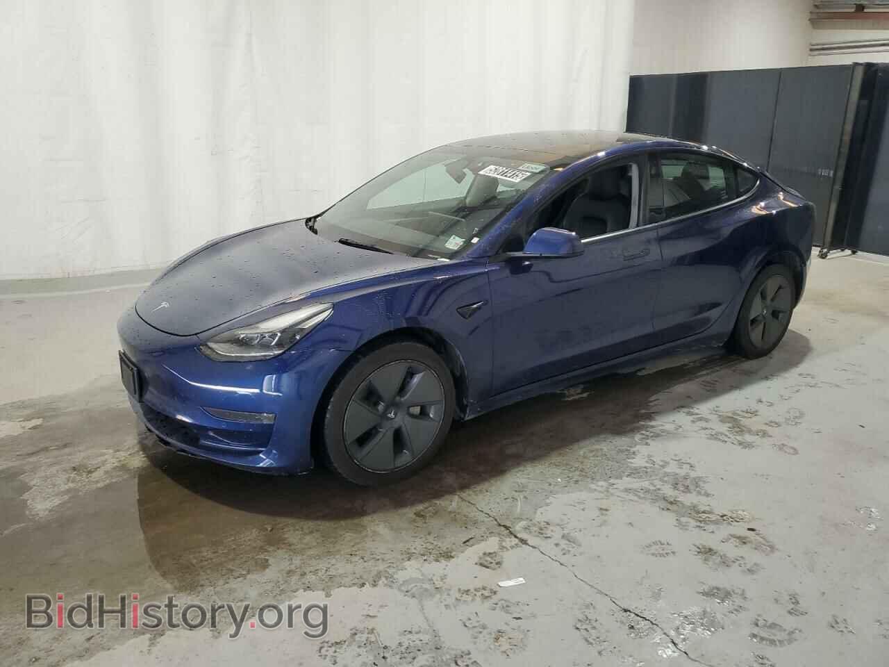 Photo 5YJ3E1EA3NF370714 - TESLA MODEL 3 2022