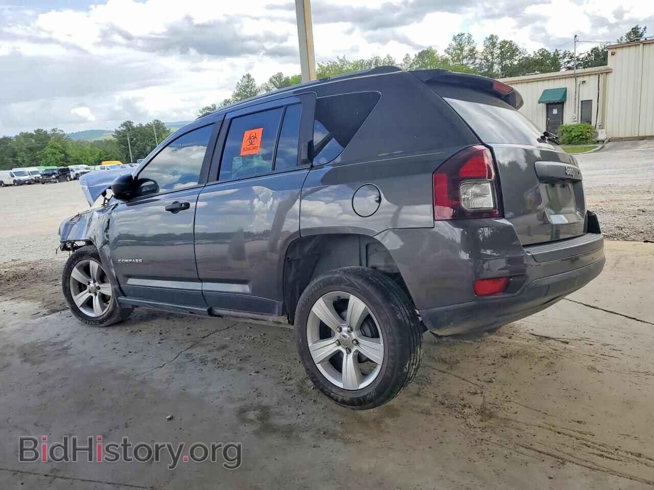 2016 JEEP COMPASS - VIN: 1C4NJCBB0GD543662 - Фото 2