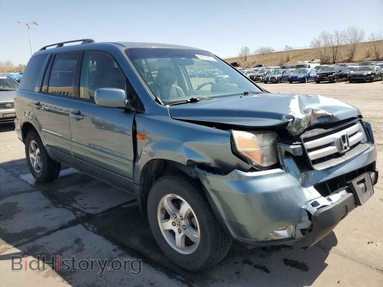 2007 HONDA PILOT - VIN: 2HKYF18737H522711 - Фото 4