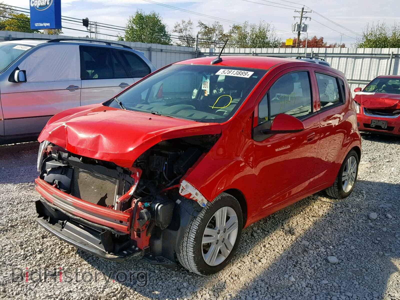 2014 CHEVROLET SPARK - VIN: KL8CA6S96EC476275 - Фото 2